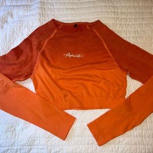 Alphalete long-sleeve crop top